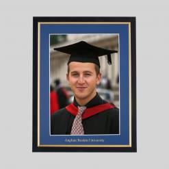 Anglian Ruskin University Graduation 10 x 8 Photo Frame - Black & Gold