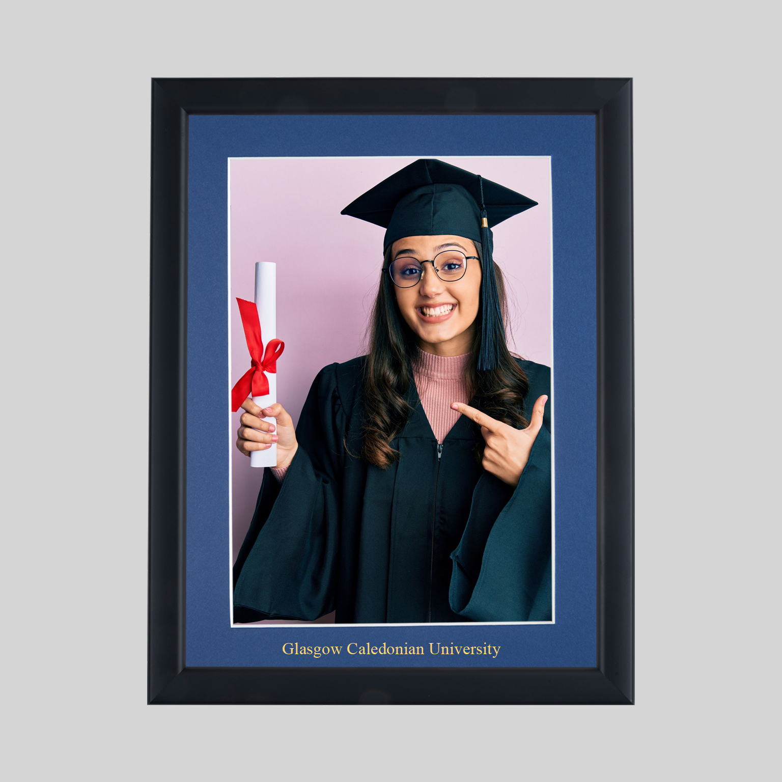 Glasgow Caledonian University Graduation 10 x 8 Photo Frame - Contemporary