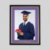 University College London Graduation 10 x 8 Photo Frame - Black & Gold