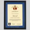 University of Birmingham A4 graduation certificate Frame in Contemporary