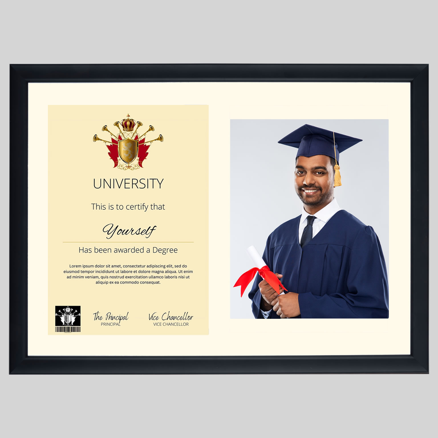 Profession Frame University Certificate Frames | Professional Framing Company