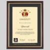 London School of Economics and Political Science graduation certificate Frame
