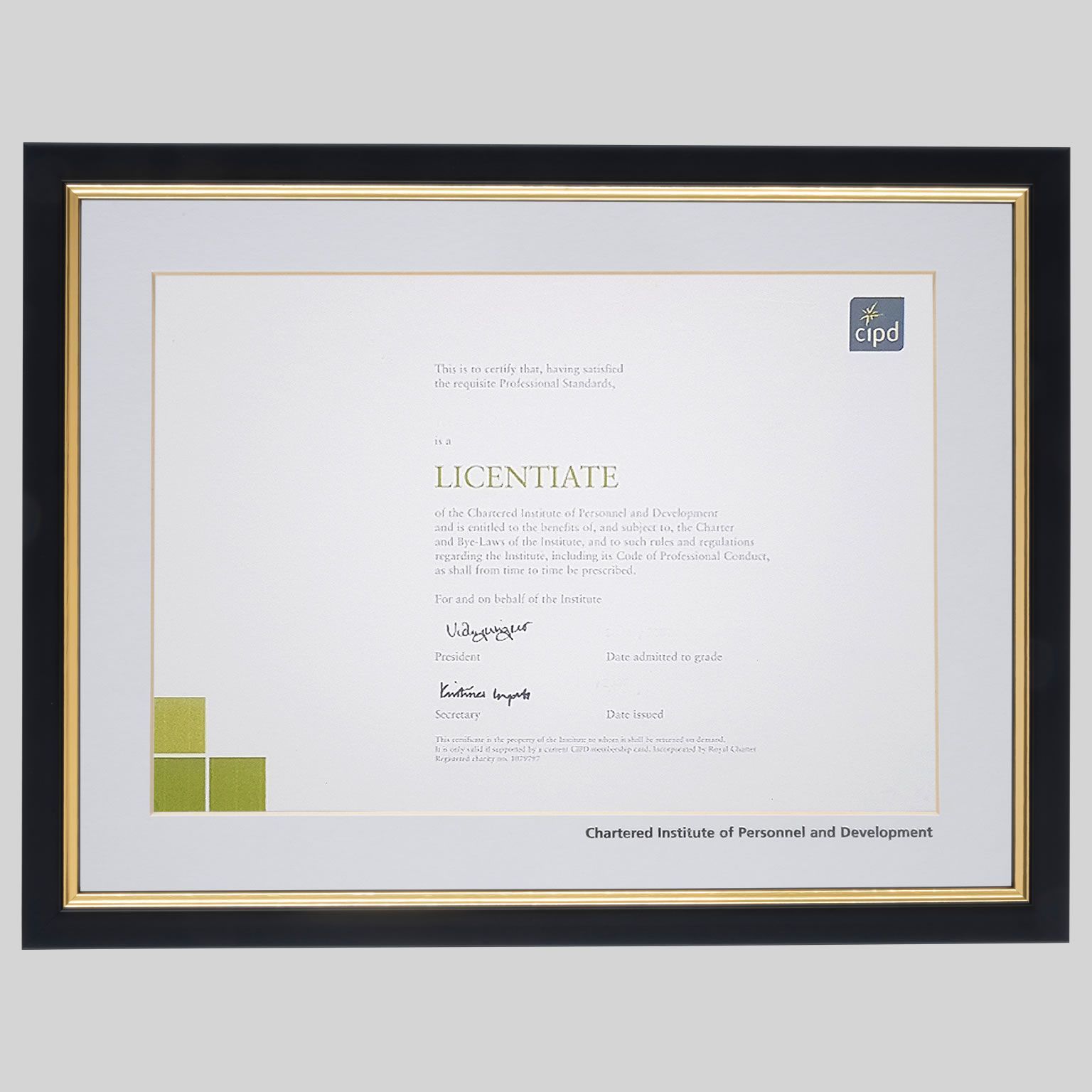 perdev-bg-a4ml-1536x1536 Chartered Institute of Personnel and Development certificate frame - Classic Black and Gold